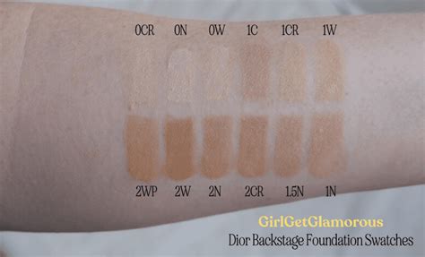 dior backstage foundation swatches 2n|dior foundation backstage shades.